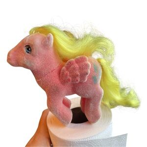 Vintage hasbro my Little pony MLP G1 1983 Best wishes pegasus so soft